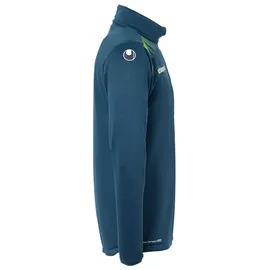 Uhlsport GOAL 1/4-Zip TOP petrol/flash grün M