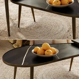 Vicco Manitoba Schwarz MDF 105 x 64,5 cm