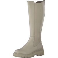 Marco Tozzi Damen 2-2-25634-29 Kniehohe Stiefel, Ivory, 36 EU