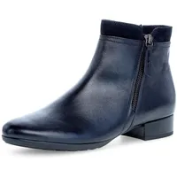 Gabor Stiefelette »Pisa«, Blockabsatz, Businessschuh, Komfortschuh in Weite H (=sehr weit) Gr. 36, nachtblau, , 51663667-36