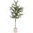 ML-Design Künstlicher Olivenbaum 210 cm Groß mit Früchten,