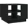 furnicato Couchtisch Schwarz Holzwerkstoff 55 x 43 x 55 cm