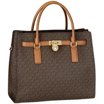 Michael Kors LG Satchel Shopper Baumwolle/Synthetik Brown