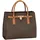 Michael Kors LG Satchel Shopper Baumwolle/Synthetik Brown