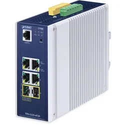 Planet TSN-5225-4T2S, Managed, L2+, Gigabit Ethernet (10/100/1000), Vollduplex,