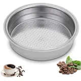 51mm Siebträgerfilterkorb, Edelstahl Wiederverwendbare Kaffeefilter Espressomaschinenzubehör Siebträgerkorb Ersatz(Single Cup)