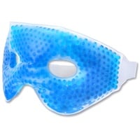 Schramm® Kühlmaske mit Gel Perlen Kühlbrille Augenmaske Gelmaske Schlafmaske Entspannungsmaske Gelbrille Migräne Maske Brille Augengelmaske gegen Augenringe Entspannungsmaske