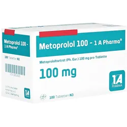 Metoprolol 100-1a Pharma Tabletten 100 St