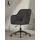 KADIMA DESIGN Retro Drehstuhl Maria Polyester grau