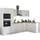 BASIC by Balculina Winkelküche Turin L-Form 300 cm weiß