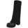 Ital-Design Plateaustiefel Damen Schwarz 39