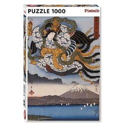 Piatnik Puzzle 5559 – Hiroshige – Amaterasu – Puzzle, 1000 Teile, 1000 Puzzleteile bunt