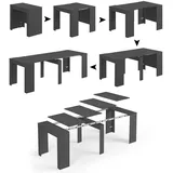 Dmora Diluna 51 x 78 x 237 cm Anthrazit