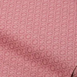 Baumwoll-Trachtenstoff "Ornamente", mauve-color