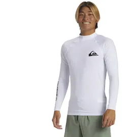 QUIKSILVER Upf50 Langarm-rashguard - White - L