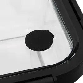 5Five Lebensmittelbehälter aus Glas mit luftdichtem Deckel, transparent