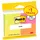 Post-it 3 + 1 GRATIS: Post-it® Super Sticky Notes 653 Haftnotizen farbsortiert, 3 Blöcke + GRATIS 1 Blöcke