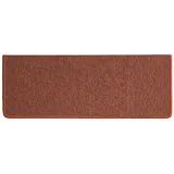 Floordirekt Karat Stufenmatte London Selbstklebend Terra Rechteckig 23,5 x 65 cm