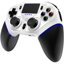 iPega Kabelloser Gaming-Controller in Weiß mit LED-Beleuchtung & Lautsprecher