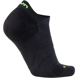 Uyn Cycling Ghost Fahrradsocken Herren black/yellow fluo 45-47
