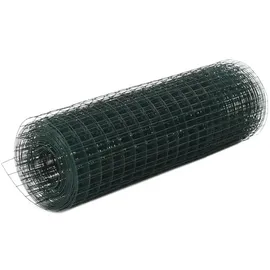 vidaXL Drahtzaun 10 x 0,5 m Grün