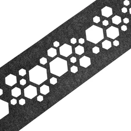 zaun|zu® Sichtschutzstreifen 2,55 m Anthrazitgrau Vlies