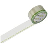 WIHEDÜ Packband WIHE-lux Dieses Packband besteht zu 80% aus recycelter PP-Folie transparent 50,0 mm x 66,0 m 1 Rolle