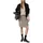 Comma, Miniröck Damen Kariert Beige/Mehrfarbig 36