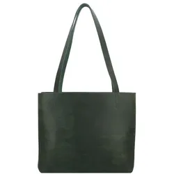 Harold's Paperbag Schultertasche Leder 32 cm  grün