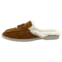 Hollert Mules Fiorana Damen Lammfell-Mules Braun braun EUR 39