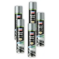 5x 300ml LIQUI MOLY 1598 Cockpitpflege Cockpit Reiniger Vanille Duft
