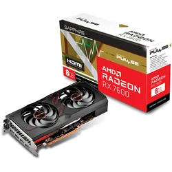 Sapphire Radeon RX 7600 8GB Pulse Gaming Grafikkarte