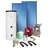 Sunex Solaranlage Paket Warmwasser Flachkollektoren 5,02m2 Solarspeicher 300 l Solar