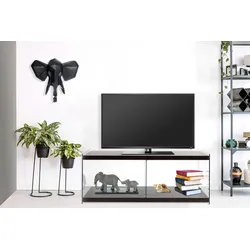 Kayoom TV-Tisch Francene 200 Dunkelbraun