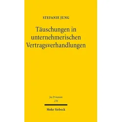 Täuschungen in unternehmerischen Vertragsverhandlungen