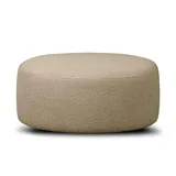 Konsimo Hocker Raggi ¦ beige Ø: 80.0