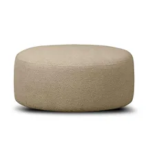 Konsimo Hocker Raggi ¦ beige Ø: 80.0