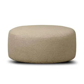 Konsimo Hocker Raggi ¦ beige Ø: 80.0