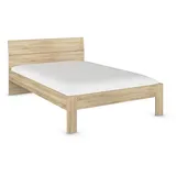 Rauch Doppelbett Flexx 140 x 200 cm Eiche Sonoma braun blau