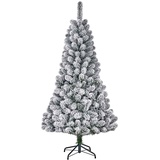 Black Box Trees ARBOL DE Navidad EFECTO ESCARCHA Con 266 RAMAS Ø86x155cm, Green, 155 cm