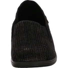 Fischer Pantoffeln Grau/Schwarz 43