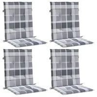 VidaXL Gartenstuhlauflagen für Niedriglehner 4 Stk. 100x50x3 cm