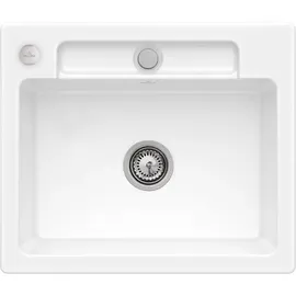 Villeroy & Boch Siluet 60 S weiß alpin + Excenterbetätigung + Lochbohrung 2