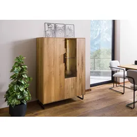 MASSIVMOEBEL24.DE Highboard Wildeiche 103x43x145 natur geölt LINDAU #16
