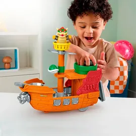Fisher-Price My Mario Bowser-Luftschiff-Spielset mit Figur