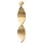 Kunsthandwerk Asien Windspiel Spirale 40 cm Natur