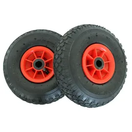 Trutzholm 2x Sackkarrenrad Luftrad 260x85 mm 3.00-4 Bollerwagenrad, Ersatzrad, 4PR