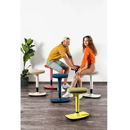 Trendoffice Drehhocker to-swift Polyester blau