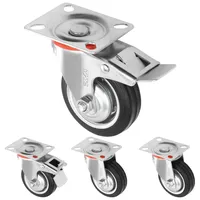H&S Schwerlastrollen 75 mm - Rollen für Möbel -