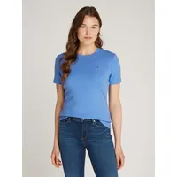 Tommy Hilfiger Damen T-Shirt Kurzarm New Slim Cody Rundhalsausschnitt,